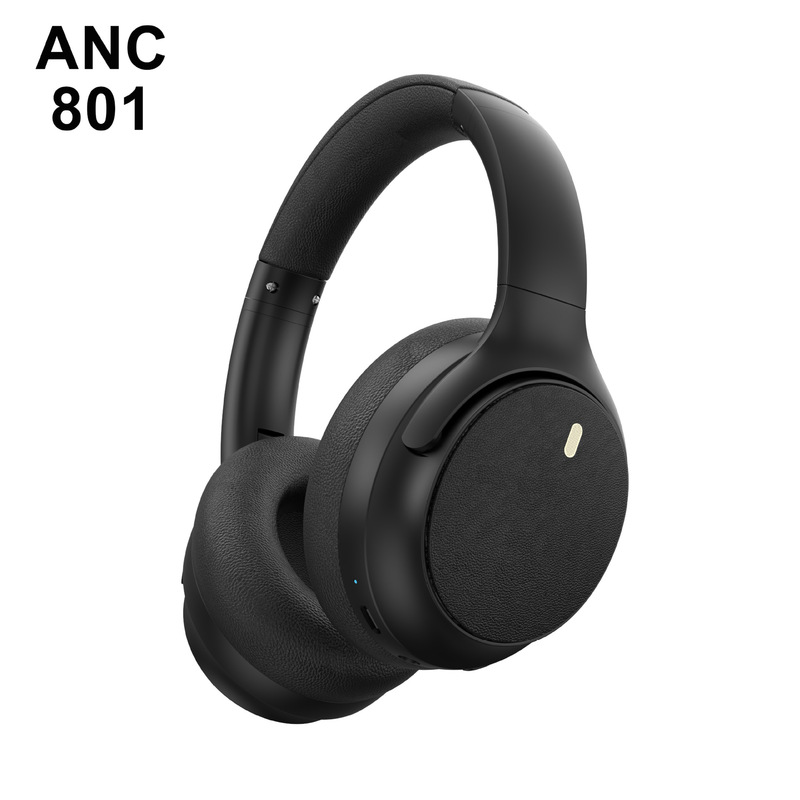クロスボーダー ANC ヘッドマウント Bluetooth ヘッドセット AKZ 801 ノイズリダクション ワイヤレス 長持ちするヘッドセット 折りたたみ式|undefined