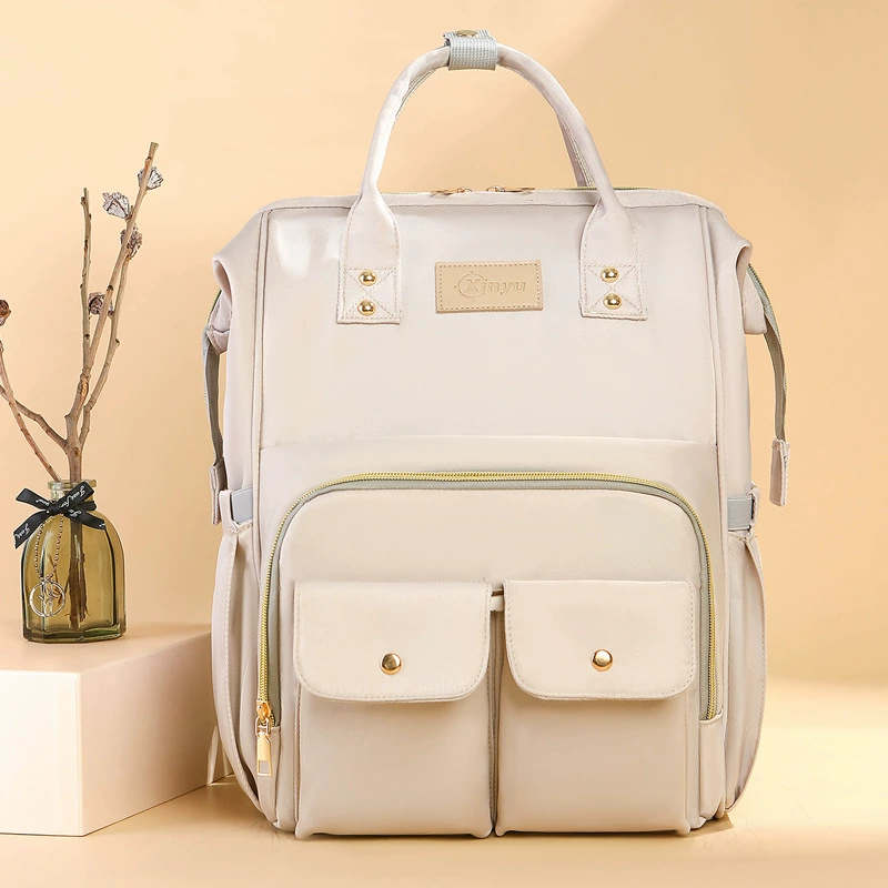 Рюкзак для мамы с трансграничным дизайном 2025, новый многофункциональный рюкзак для мамы и малыша, женский рюкзак большой вместимости для беременных и малышей