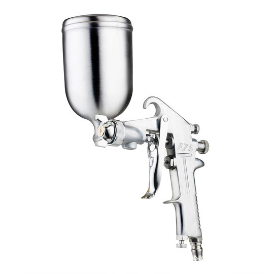 Pneumatic spray gun upper and lower pot paint latex paint pneumatic spray gun car furniture spray gun finish repair spray gun