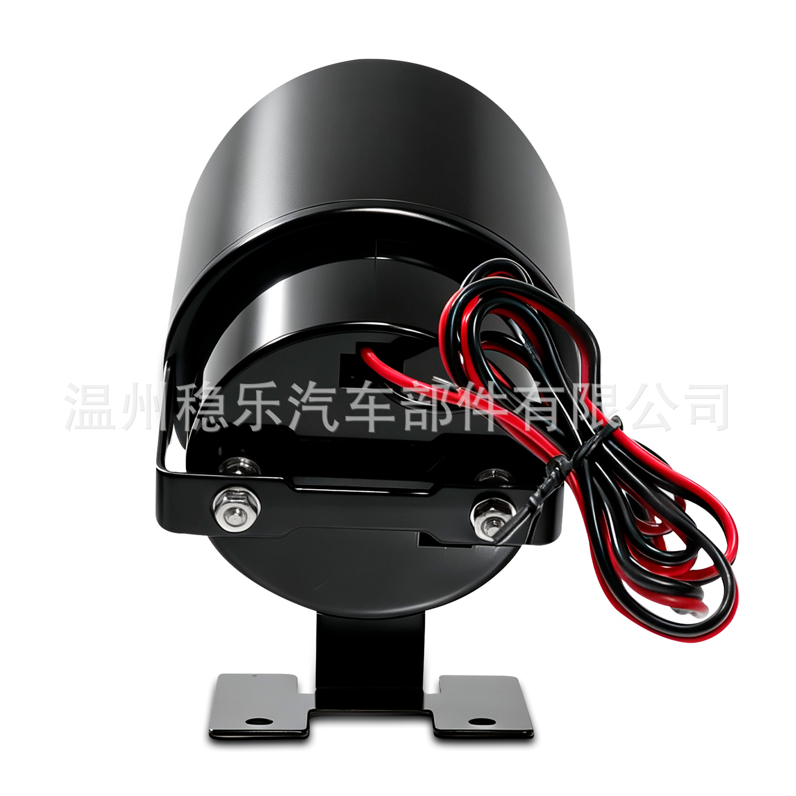 Universal Automotive/Marine Colorful Voltmeter, 52mm Round LCD, 12V/24V Digital Display, Single Meter