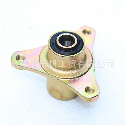 Modified Go-Kart Front Steering Parts, Atv Front Wheel Hub Mount, 3-Hole Wheel Core Bearing, 17mm Flange Mount (Motorcycle wheel hub) - one