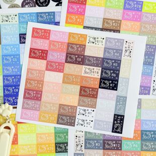 ��221ɫ295ɫ����؈؈ƴ��ɫ̖�N���ɐ۷�ˮ��Ĥdiy�����z����N
