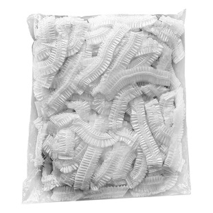 Disposable shower cap plastic waterproof hood elastic mouth strip shower cap thickened Hotel Hotel Beauty Hair dyeing cap
