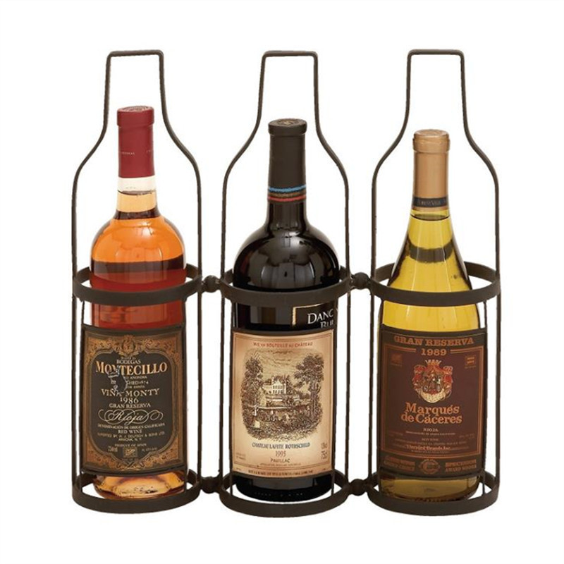 Jiahua European Creative Wine Rack Ornaments Home Wine Cabinet Decoration Red Wine Glass Rack Wine Bottle Wine Rack