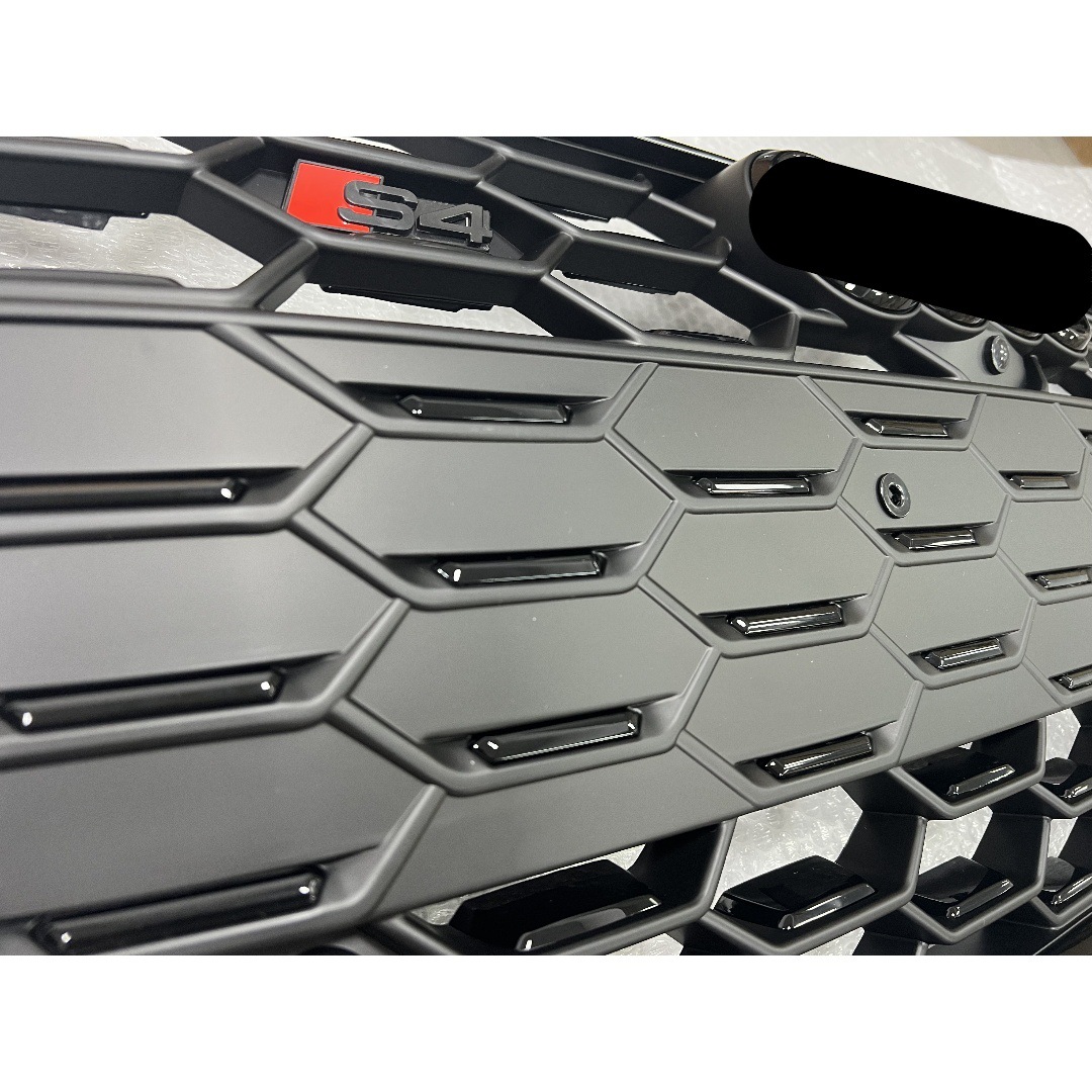 Suitable for 20-25 Models A4 Modified S4 Grille Full Starry Sky Grille Sport Front Grille Black Warrior Front Grille