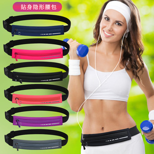 Outdoor Sports Small Shoulder Bag, Running and Fitness Women's Mobile Phone Bag, Printable Multi-Compartment Men's and Women's Casual Portable Waist Bag