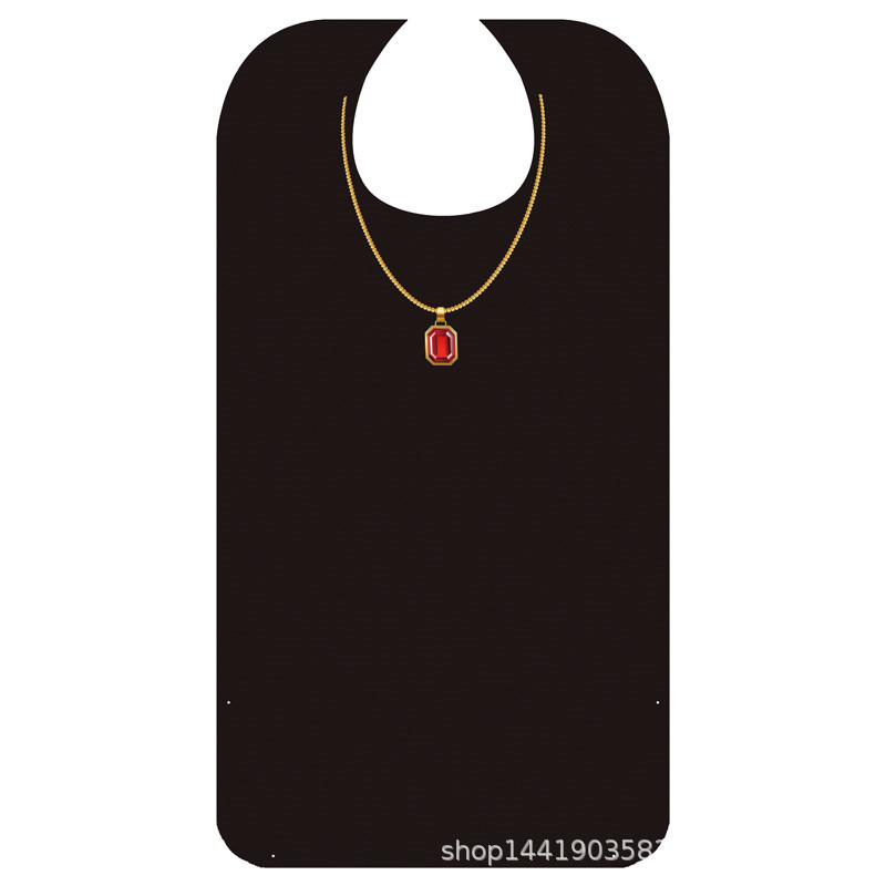 Suministro transfronterizo de ancianos babero de alimentos Toalla de saliva babero adulto moda en stock suministro de fábrica logotipo imprimible