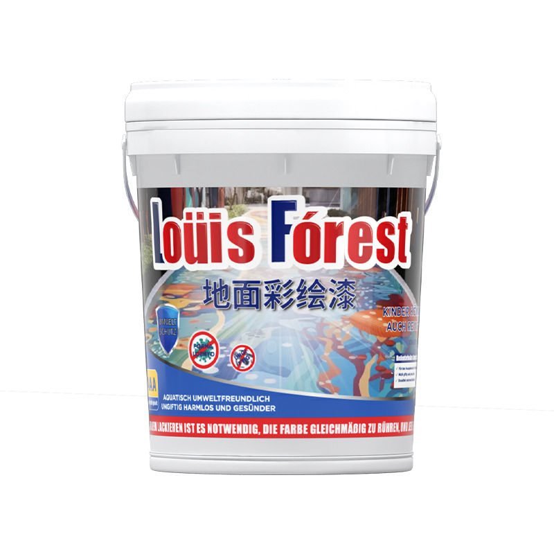 Pintura para Pisos Pintura a Base de Agua Impermeable, Resistente al Desgaste para Exteriores image 5