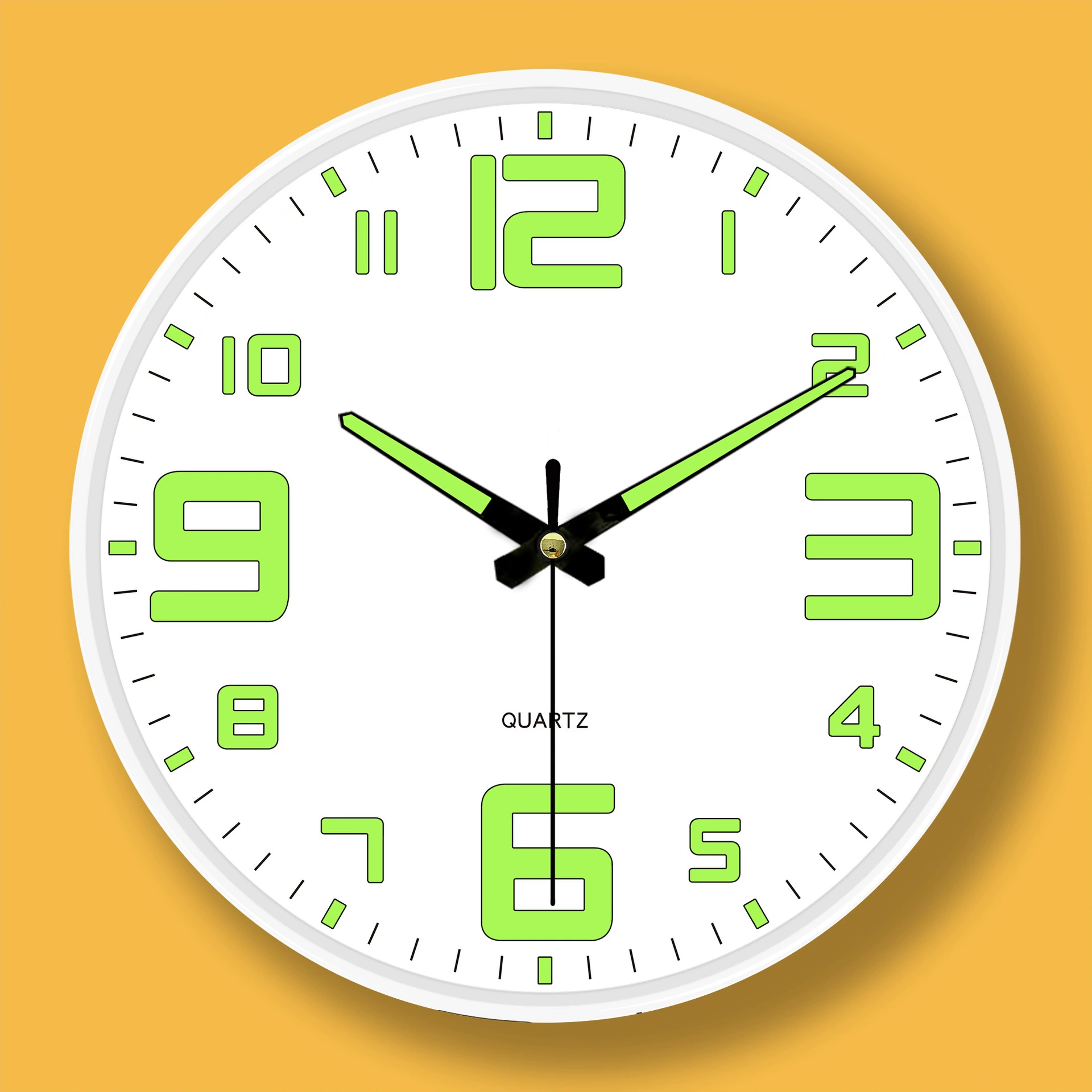 10inch модные светящиеся настенные часы для гостиной, простые атмосферные цифровые часы, внешняя торговля, трансграничная оптовая продажа