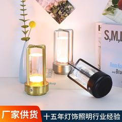 亚马逊跨境台灯装饰晚餐桌面灯酒吧餐厅清吧氛围灯户外露营小夜灯