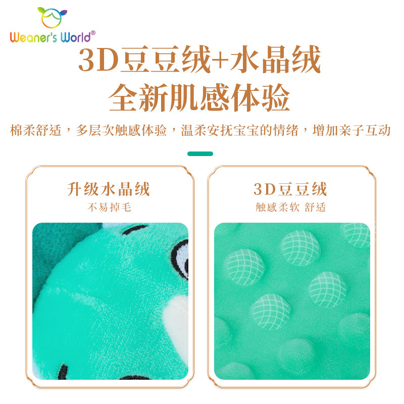Weaner 's World Baby Teal Toallas Baby Sleeping Tools Baby Sleeping Tools Tools