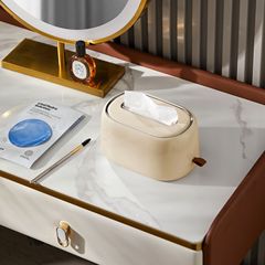 Independently designed new wall-mounted tissue box, light luxury cross-border internet celebrity multi-functional tissue storage box