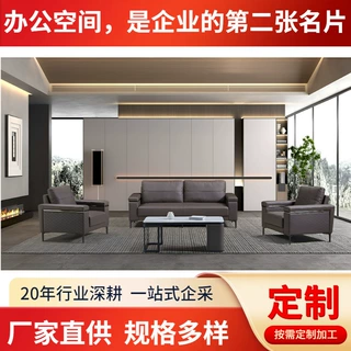 定制接待异型会客会议时尚休息区现代沙发公共小款办公沙发简约办