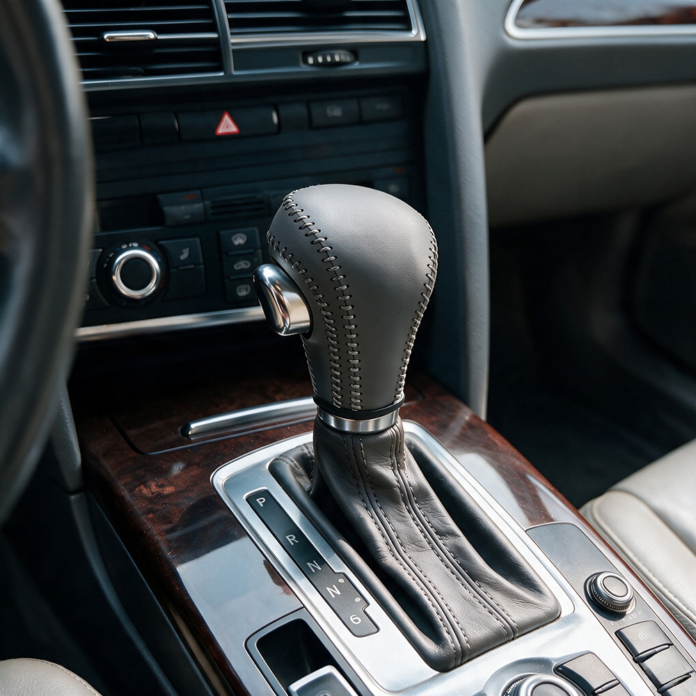 Suitable for Audi older models A6L A4L Q5 Q7 A5 gear shift protection cover, gear knob cover, shift lever cover, gear cover