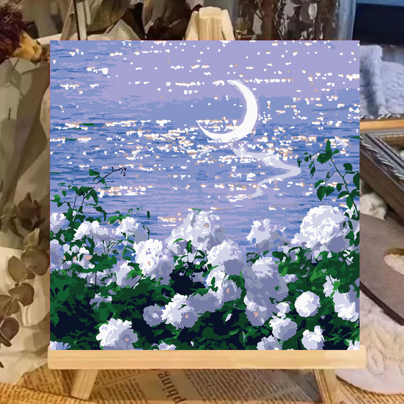 R081 / 20*20cm paint+brush+backing board