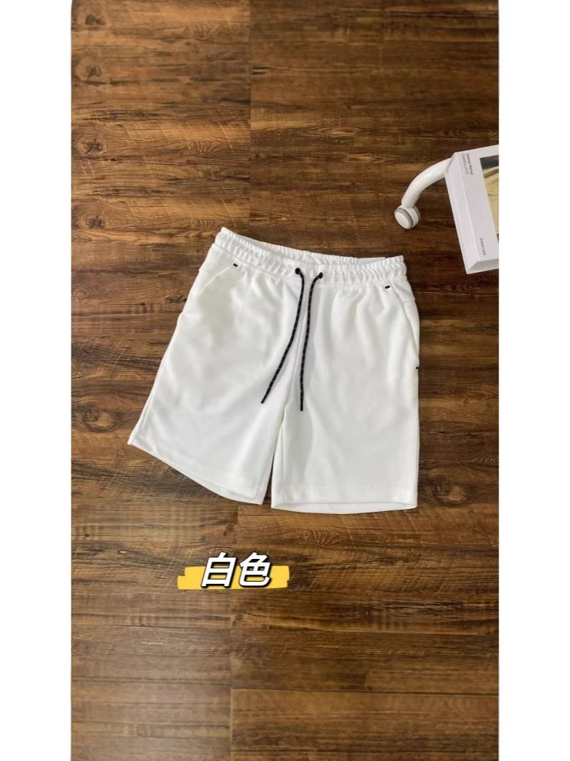 Pantalones cortos 503 para hombre con cremallera trasera multicolor con cordón deportivo casual de verano 2024