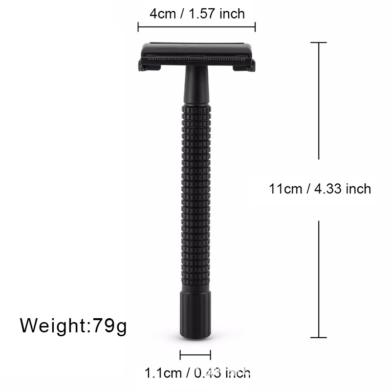 老式剃須刀手動(dòng)剃須刀男士雙面刀片剃須刀安全刀片剃須刀