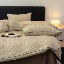 A类法式奶油风丨床上四件套全棉纯棉新款床单被罩轻奢高级感床品