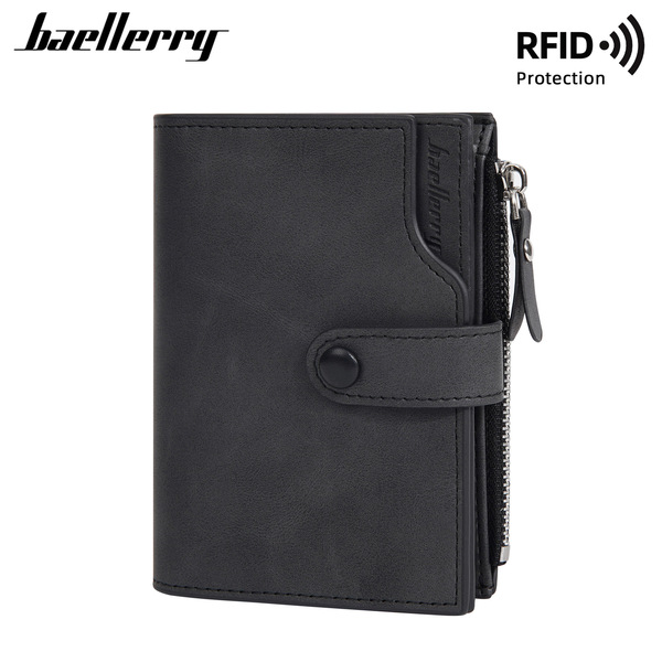 New wallet Men's short baellerry cross -border business multi -card…
