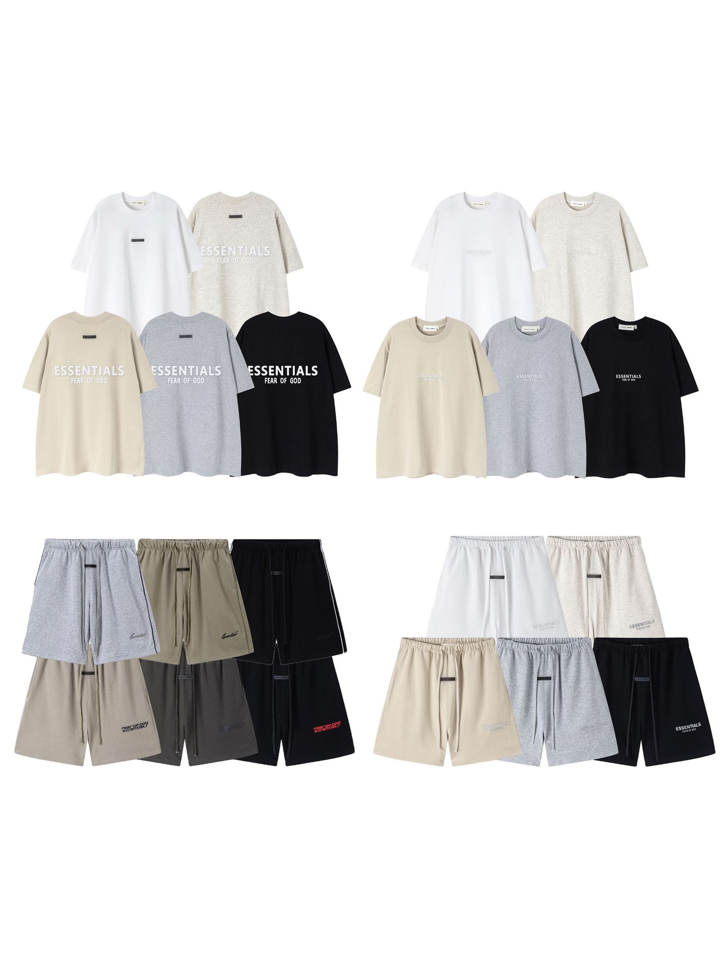 summer short sleeve T-shirt for men and women with a round collar