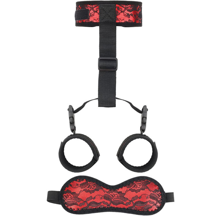 Couple's Intimate Toys Bdsm Adjustable Back-Back Straps Female Restraint Device Bondage Collar Lace Back-Back Neck Cuffs Couple's Intimate Toys Bdsm Adjustable Back-Back Straps Female Restraint Device Bondage Collar Lace Back-Back Neck Cuffs