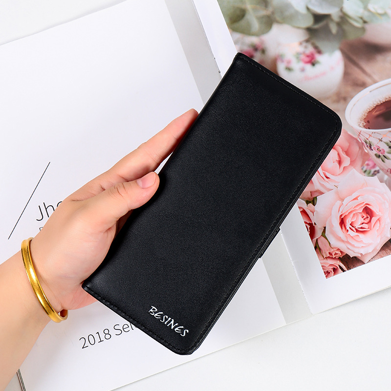 Comercio exterior transfronterizo de moda larga billetera de cremallera de gran capacidad bolsa de tarjetas bolsa de documentos bolsa de billetera