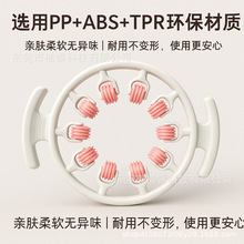 腿部环形夹腿滚轮小腿按摩器按摩腰部新款厂家12轮跨境健身瑜伽现