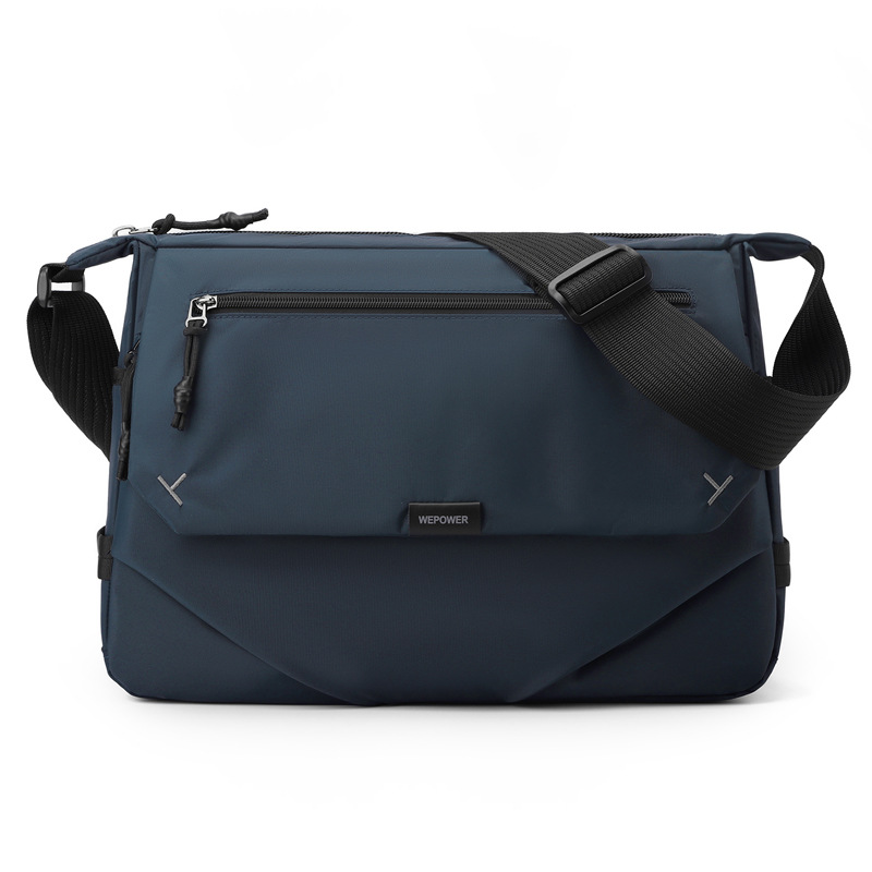 WEPOWER nueva moda bolsa de correo casual, bolso de negocios de hombre, gran capacidad, bolso de hombro de viaje ligero