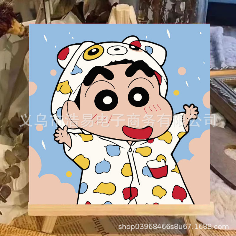 LL267 / 20*20cm paint+brush+backing board