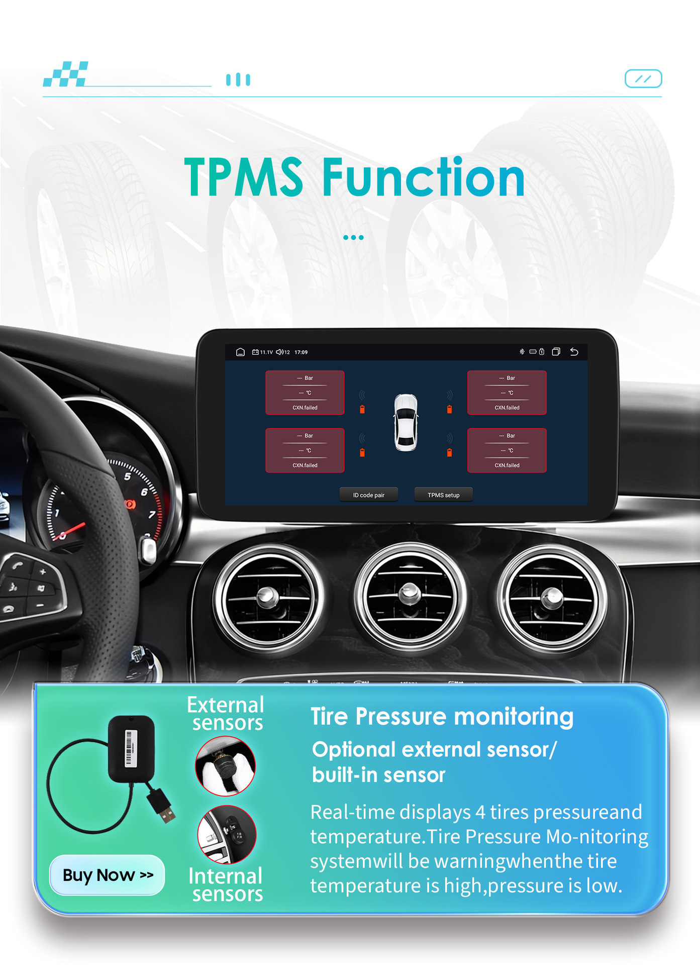 Suitable for 15-18 Mercedes Benz mercedes benz c class W205 X253 Android HD large screen navigator