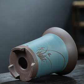 君子兰兰花盆栽大口径兰花花盆多肉植物古典陶瓷花盆宜兴包邮