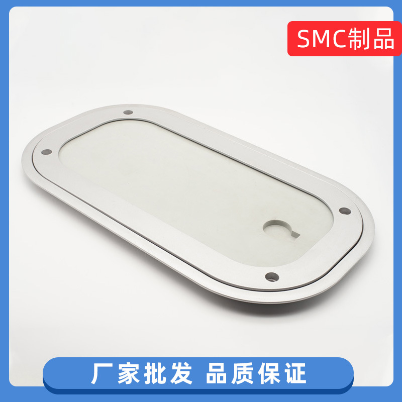 厂家直供SMC玻璃钢制品机械性能 轨道交通材料 SMC检修盖制品