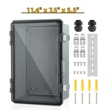 11.4*7.5*5.5���R�d؛ԴABS���Ϸ�ˮ�� ����O����늽Ӿ��н��ٿ�