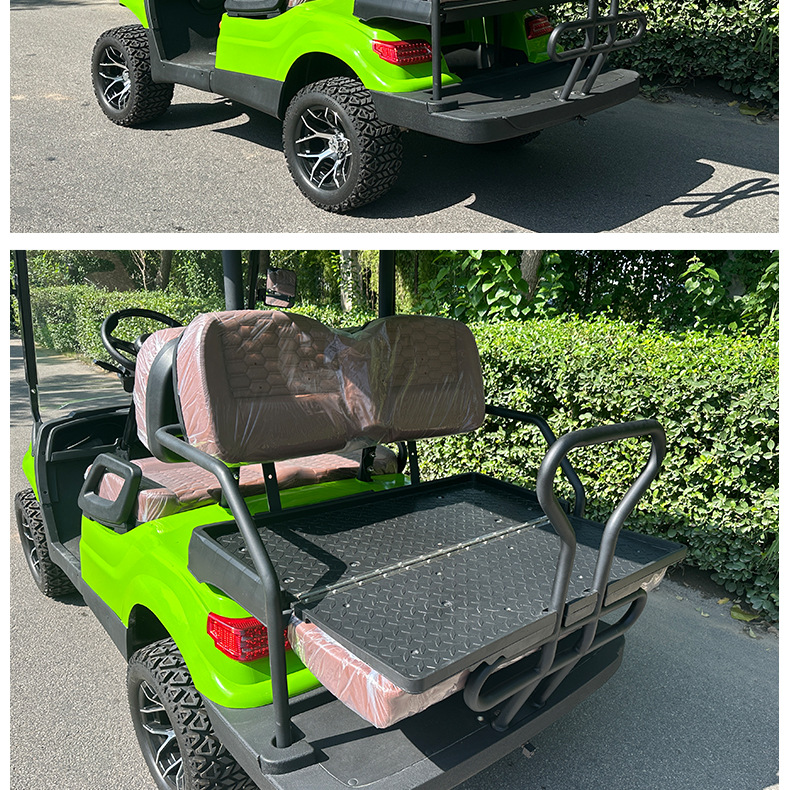 Type C 4-Seat Electric Golf Cart Hotel B&B Manor Shuttle Bus Scenic Spot Golf Course Golf Sightseeing Car
