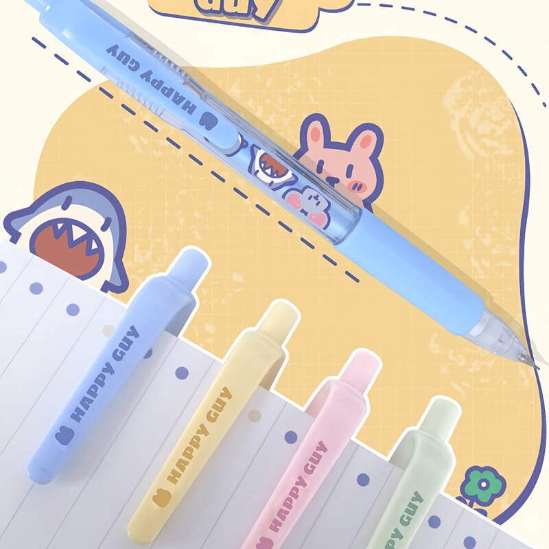ブループリントモランディカラー 0.7 シャープペンシル漫画パターンカラーペンホルダーシンプルな自動ペンクリエイティブ文具|undefined