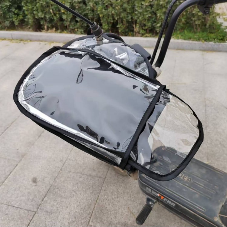 Electric Vehicle Handlebar Cover Waterproof Cover Winter Model Windproof Electric Scooter Handlebar Cover Rainproof Motorcycle Handlebar Cover Rainproof Shell Warm-Keeping