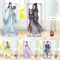 Аниме-металлическая закладка 9 см, 2D анимация, дорожный мотив, Jiang Yanli, Jinling, Wei Wuxian, канцелярия для учебы