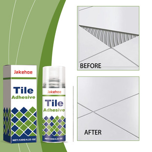 Jakehoe Tile Void Repair Agent Tile Repair Handy Gadget Waterproof Leak-Blocking Tile Adhesive Glue