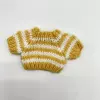 Turmeric stripes on white