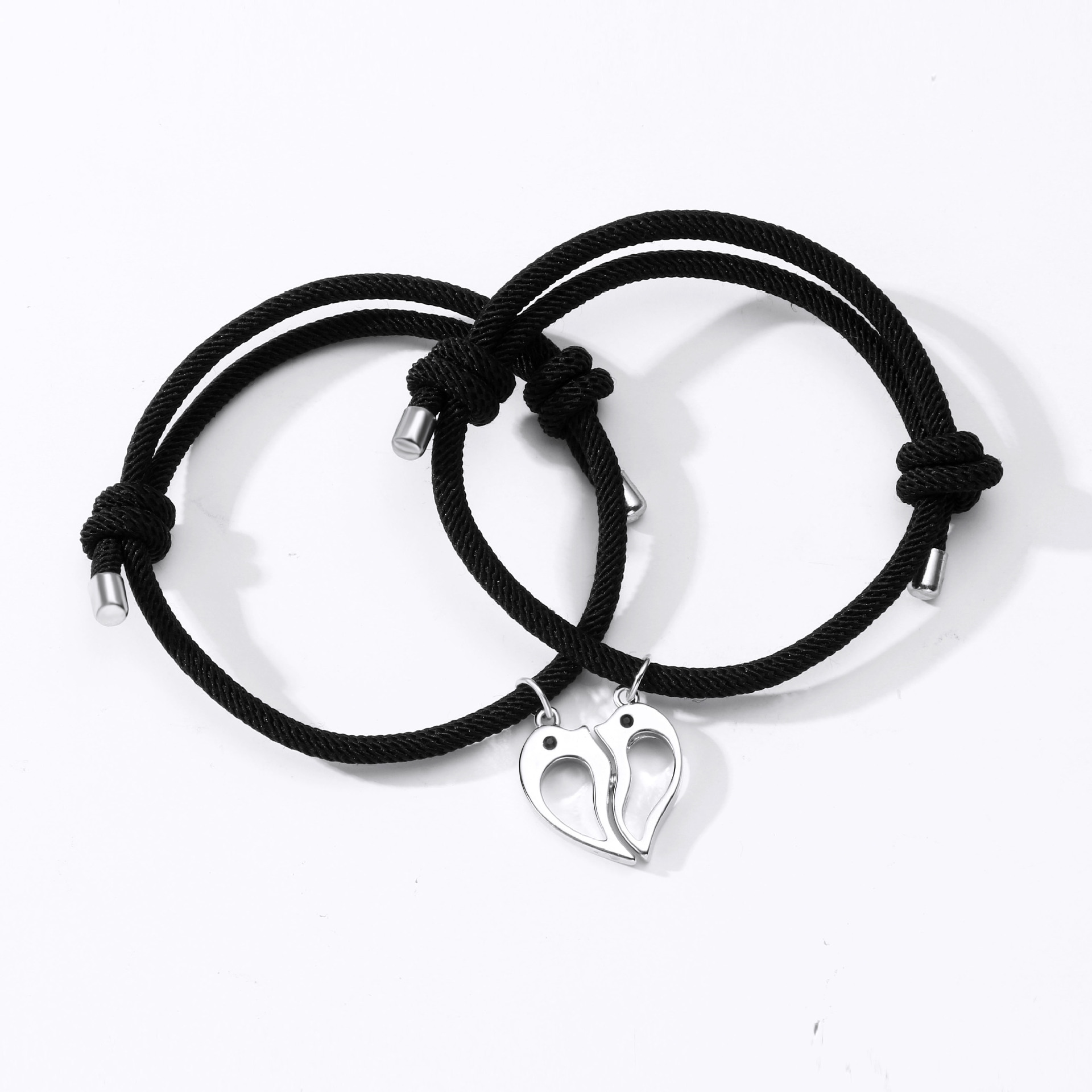 Elegant Simple Style Dolphin Alloy Plating Valentine's Day Couple Bracelets display picture 5