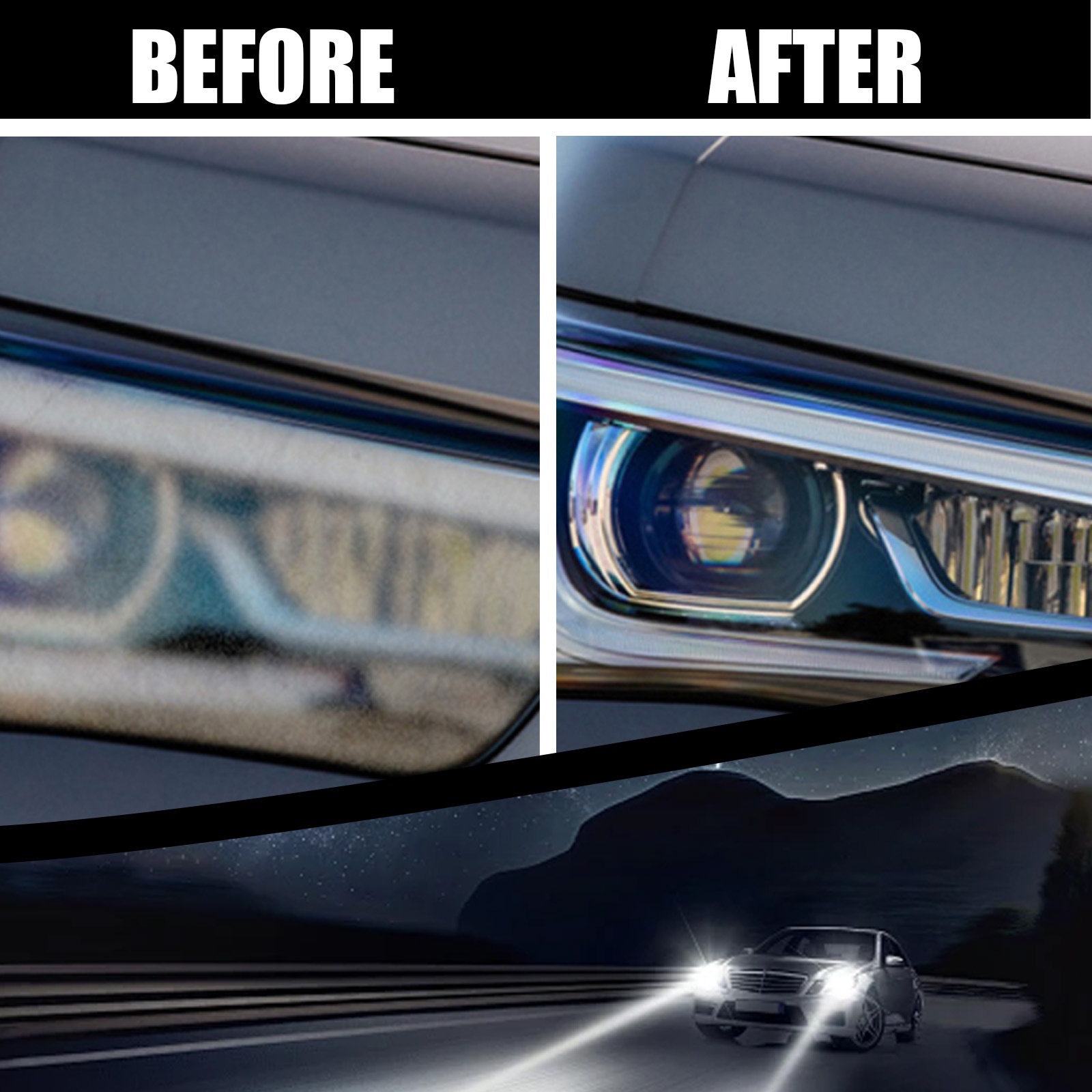 Rayhong Car Headlight Polishing Liquid Car Headlight Scratch Repair Renovation Maintenance Brightening Coating Polishing Liquid