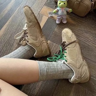 New Co-Branded Moral Training Shoes 2025 Summer Versatile Casual Retro Forrest Gump Mesh Breathable Sports Shoes for Women
