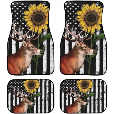 Car Floor Mats Amazon | Avtomobil döşəmə paspasları - car-floor-mat-39-33444468cm-two-pairs-four-pieces-in-total