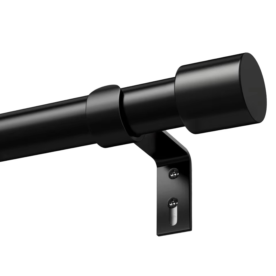 검정색 짧은 기둥 머리 48-84inch