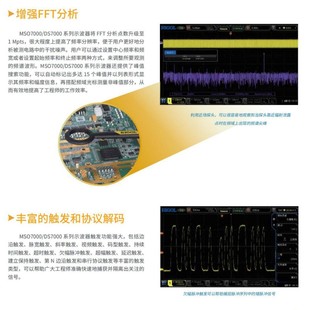 RIGOL��Դ����ʾ����MSO7034/DS7014�๦��7��1߉݋�����xʾ����