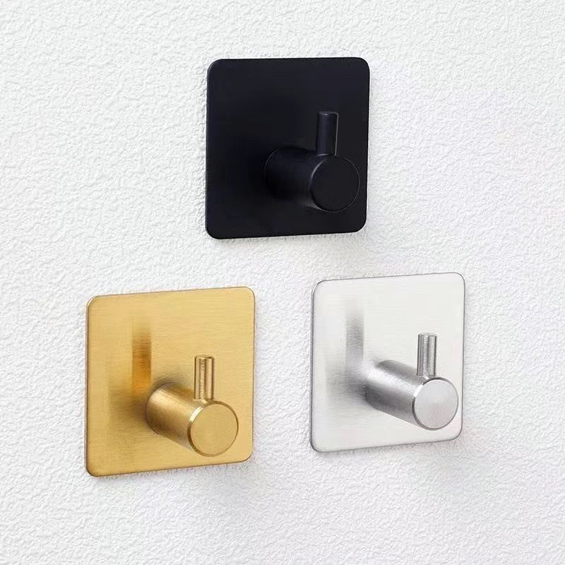 Cross-Border Stainless Steel No-Drill Hooks, Strong Self-Adhesive Household Sticky Hooks, Multifunctional Kitchen Dormitory Heavy-Duty Sticky Hooks Cross-Border Stainless Steel No-Drill Hooks, Strong Self-Adhesive Household Sticky Hooks, Multifunctional Kitchen Dormitory Heavy-Duty Sticky Hooks