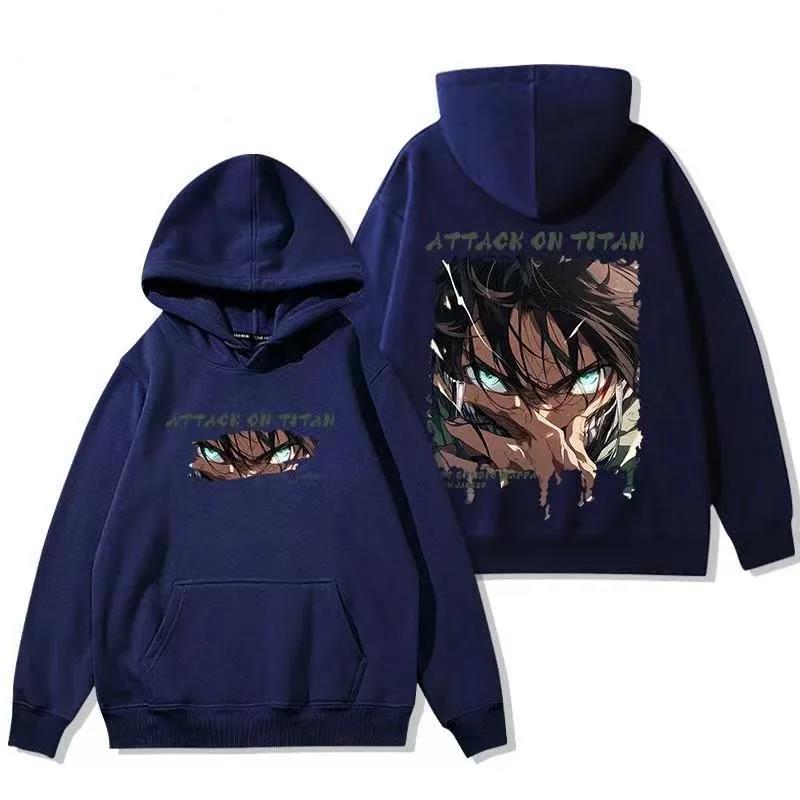 Attack on Titan Men's Hoodie Anime Hoodies Sudadera con capucha para hombre y mujer