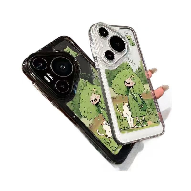 Nuevo adecuado para Huawei mate60Pro funda para teléfono móvil P70pro Honor 100pro/NOVA12/p40 lindo 11