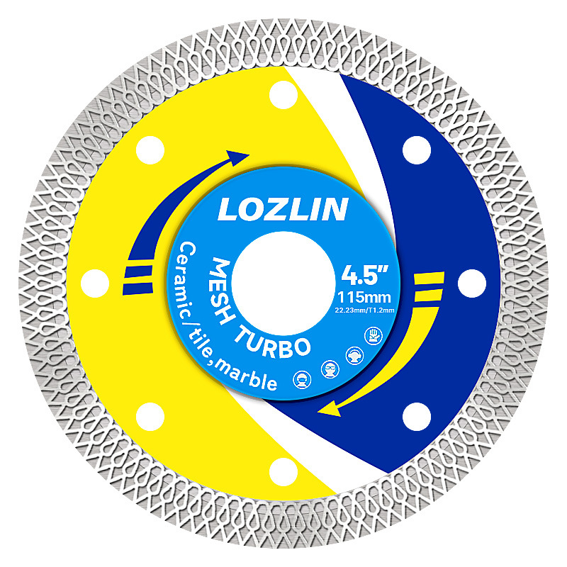 Cuchilla especial de corte en seco ultrafina hoja de sierra de corte en seco para cortar azulejos transfronterizos completos de esquisto de ladrillo vitrificado de cerámica