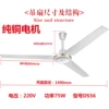 56 -inch pure copper core 75W (DS56) integrated fan blades